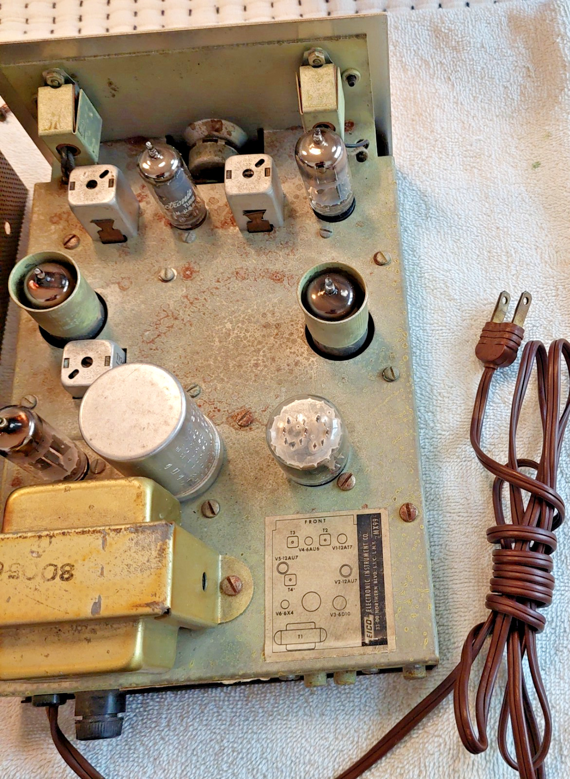 Newly Electronically RESTORED 1962 EICO MX-99 Stereo Tube MPX Multiplex Decoder