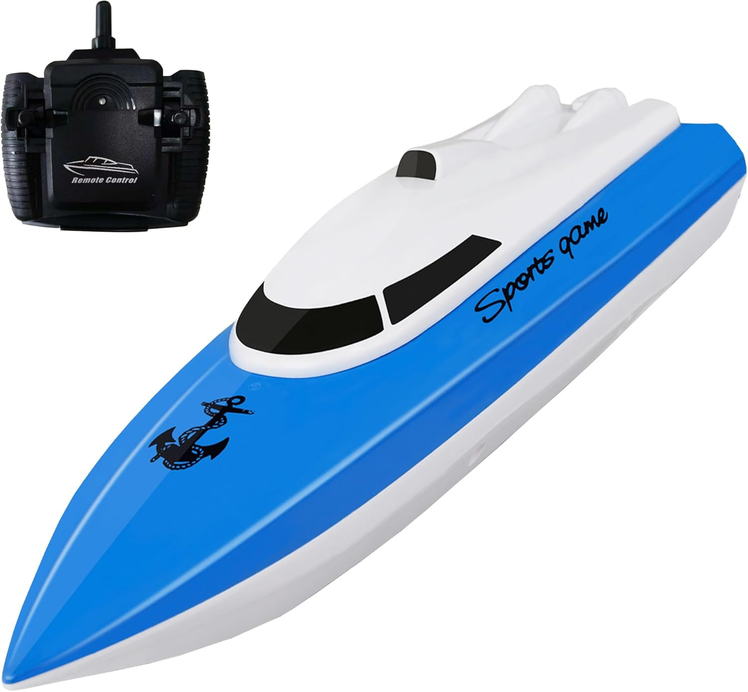 SZJJX RC Boat, Remote Control Boats for Lake/Pool/Pond, 2.4 Ghz High Speed Outdo