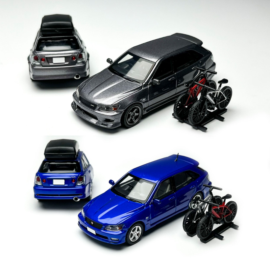 Mortal 1/64 Scale ALTEZZA GITA AS300 Wagon Trailer Diecast Alloy Model Car