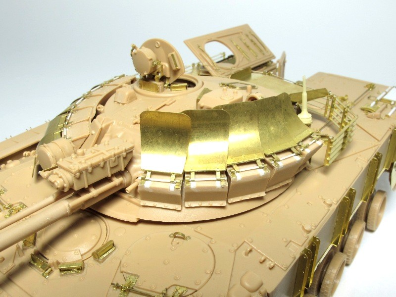 ETMODEL 1:35 Russian BMP-3 IFV w/ Add-On Armor (Basic part) For TRUMPETER 00365