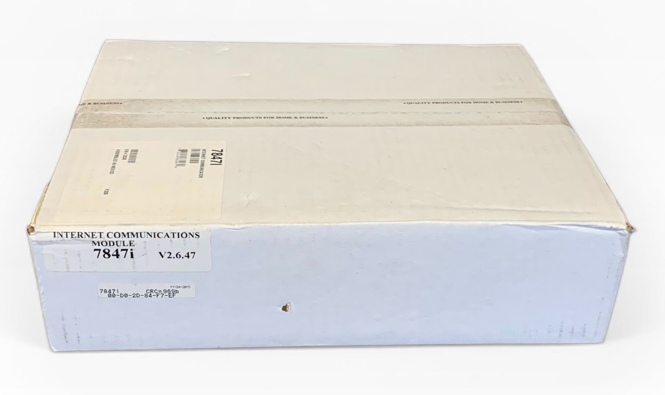 Honeywell 7847i Internet Communication Module