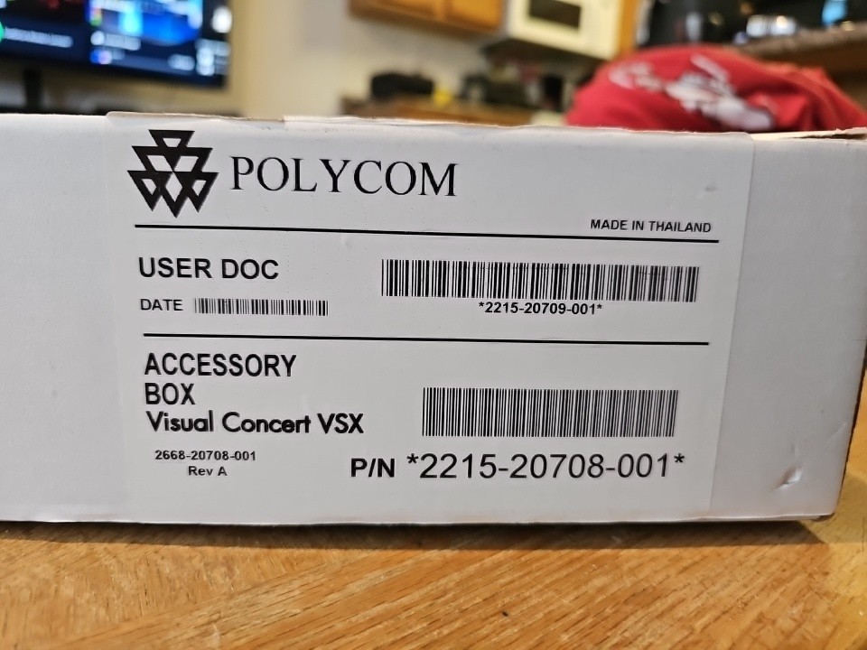 Brand New Polycom 2215-20708-001 Accessory Box Visual Concert VSX