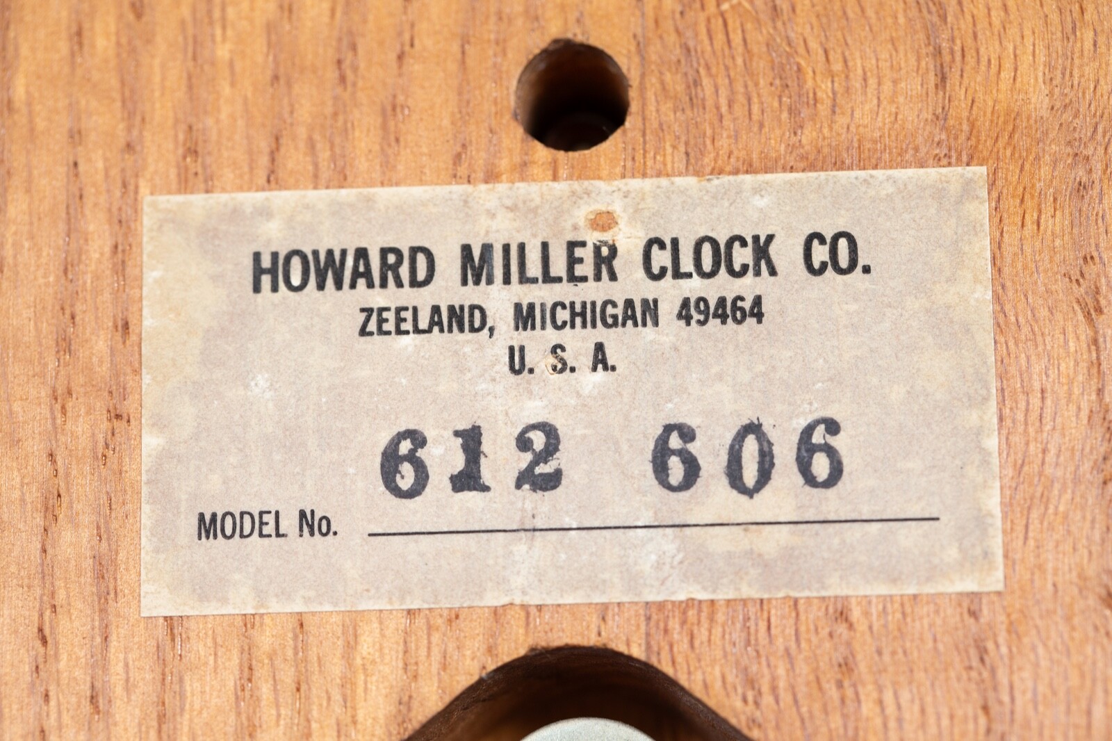 Howard Miller Wall Clock #612-606