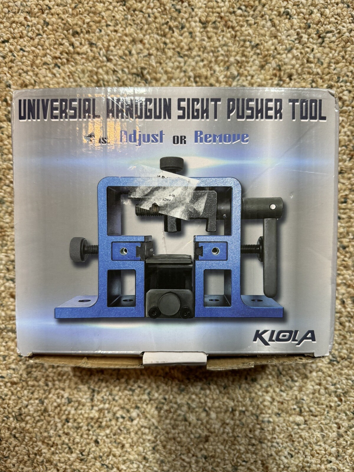 Universal Handgun Sight Pusher Tool
