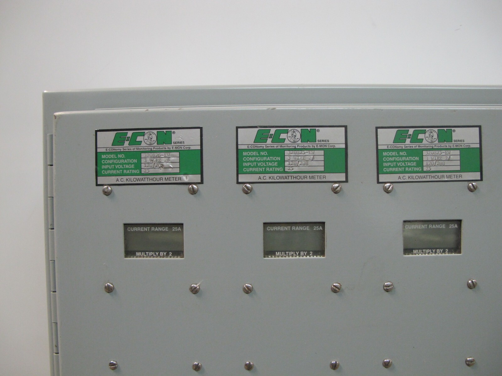 NEW E-MON MMU Multiple Meter Unit E-CON 320825EW AC Kilowatthour Meter E-CONomy