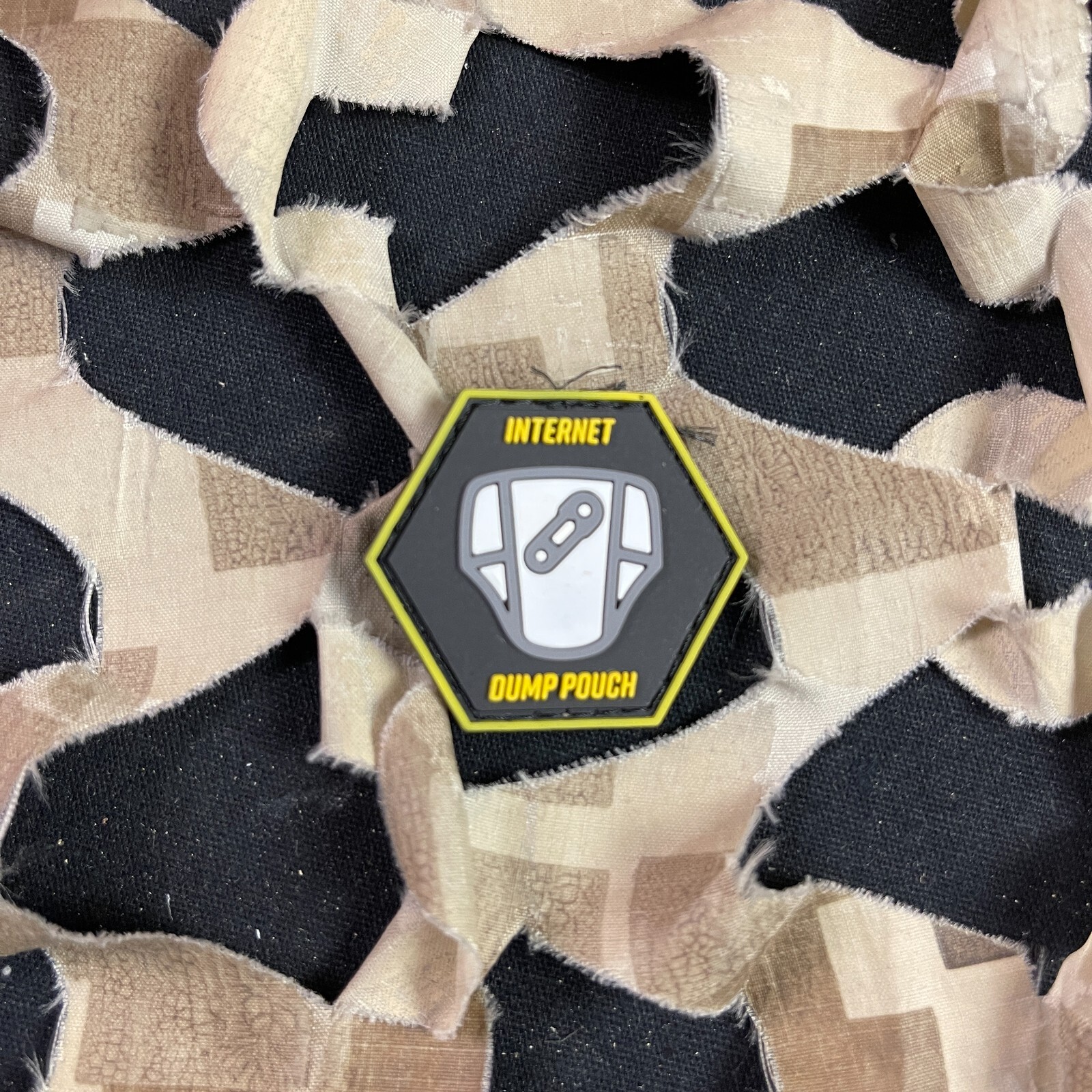NEW Valken Tactical Rubber Self Fastener Patch - Dump Pouch (95492)
