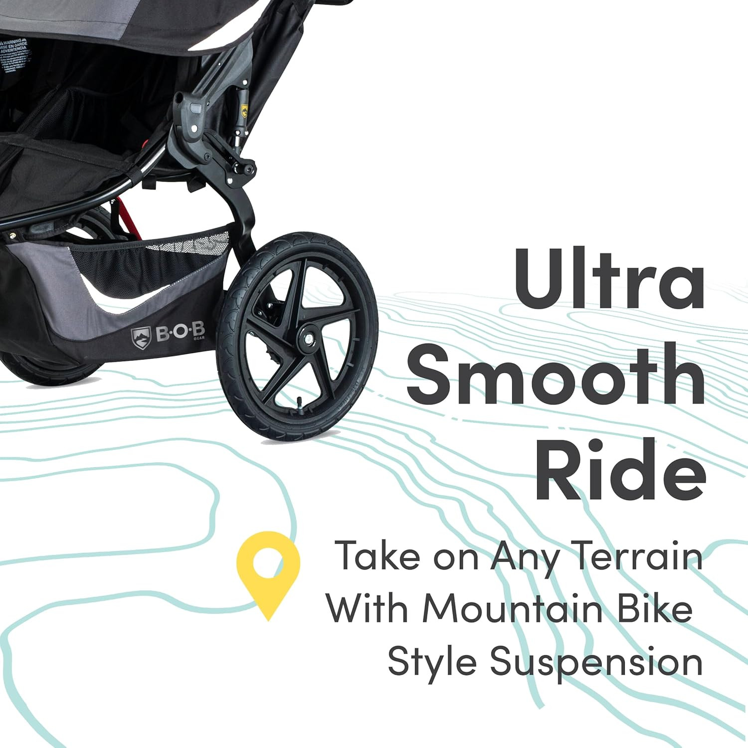 Revolution Flex 3.0 Duallie Jogging Stroller — Graphite Black | Versatile Double