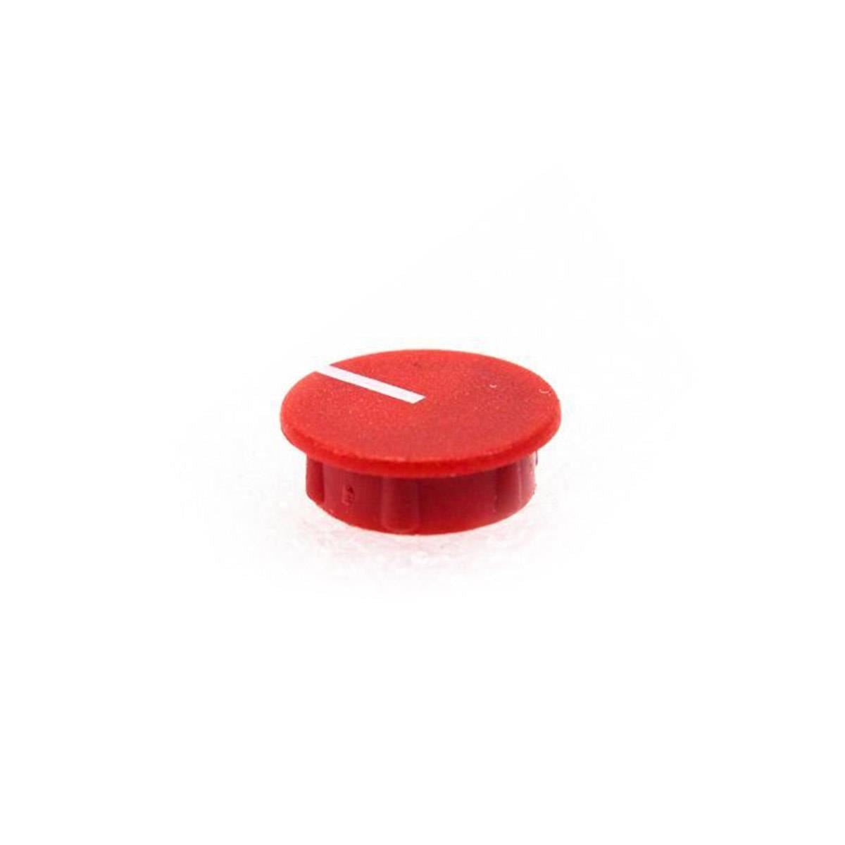 12mm Red Knob Cap with Indicator Line for DBX 160, 160A, 160X, 160XT