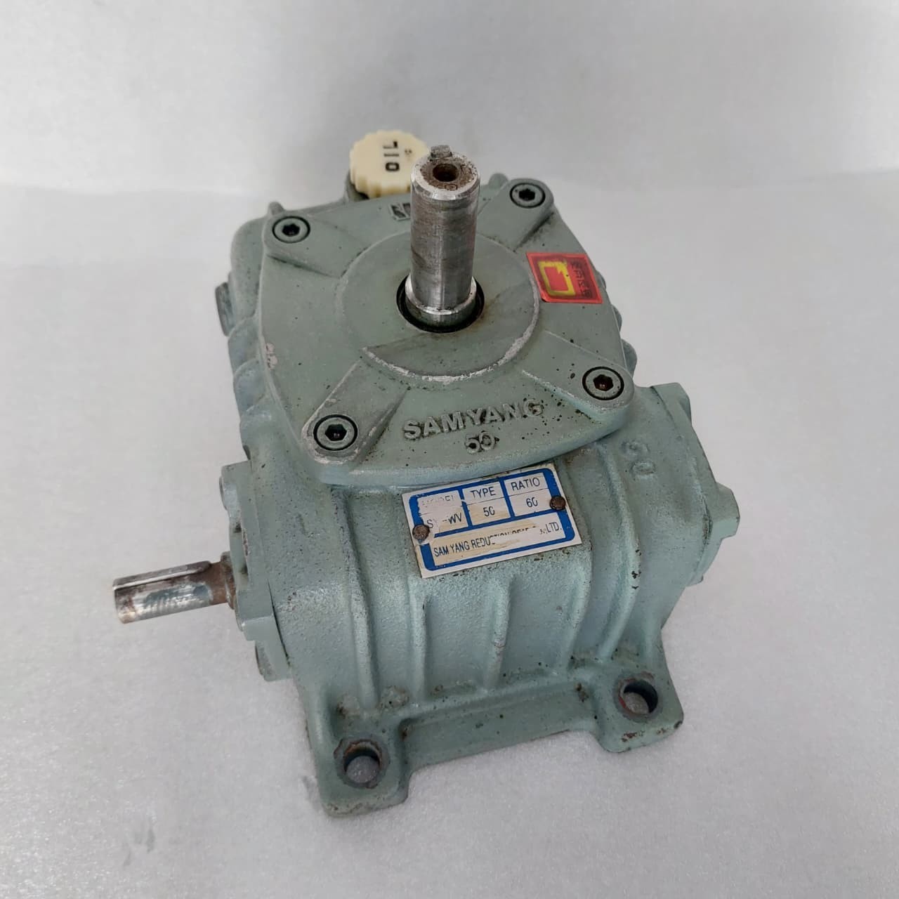 SAMYANG GEAR REDUCER / GEAR BOX .. MODEL. SY-WV.. TYPE. 5C.. RATIO 60/1
