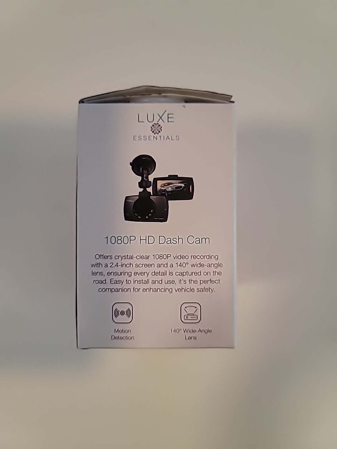 Luxe Essentials 1080 HD Dash Cam Corder