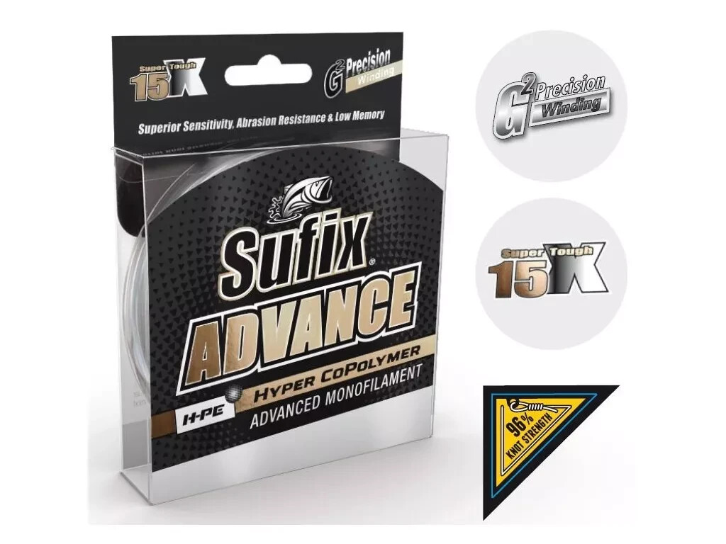 SUFIX Advance HMPE Advanced Hyper Copolymer Fishing Line 300m Spools