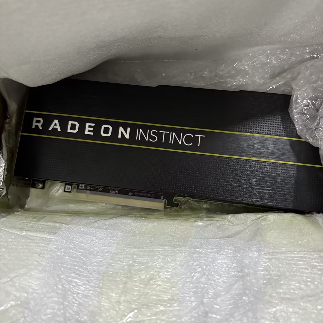 AMD Radeon Instinct Mi50 Accelerator 32GB HBM2 Machine Learning, HPC, AI, GPU