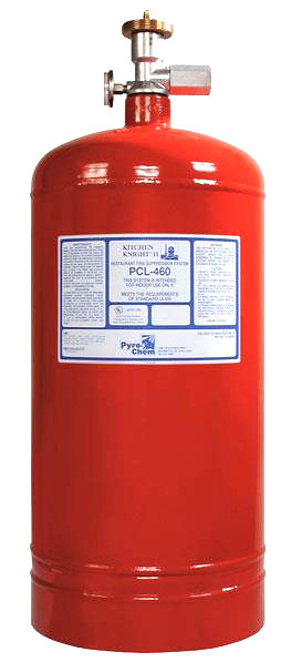 PCL 460 Tank 4.6 Gallon with Valve Pyro-Chem Kitchen Knight II P/N 551193 (2026)