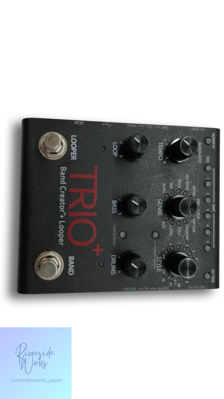 DIGITECH Trio Plus V 04 Effects Pedal Guitar Looper JP