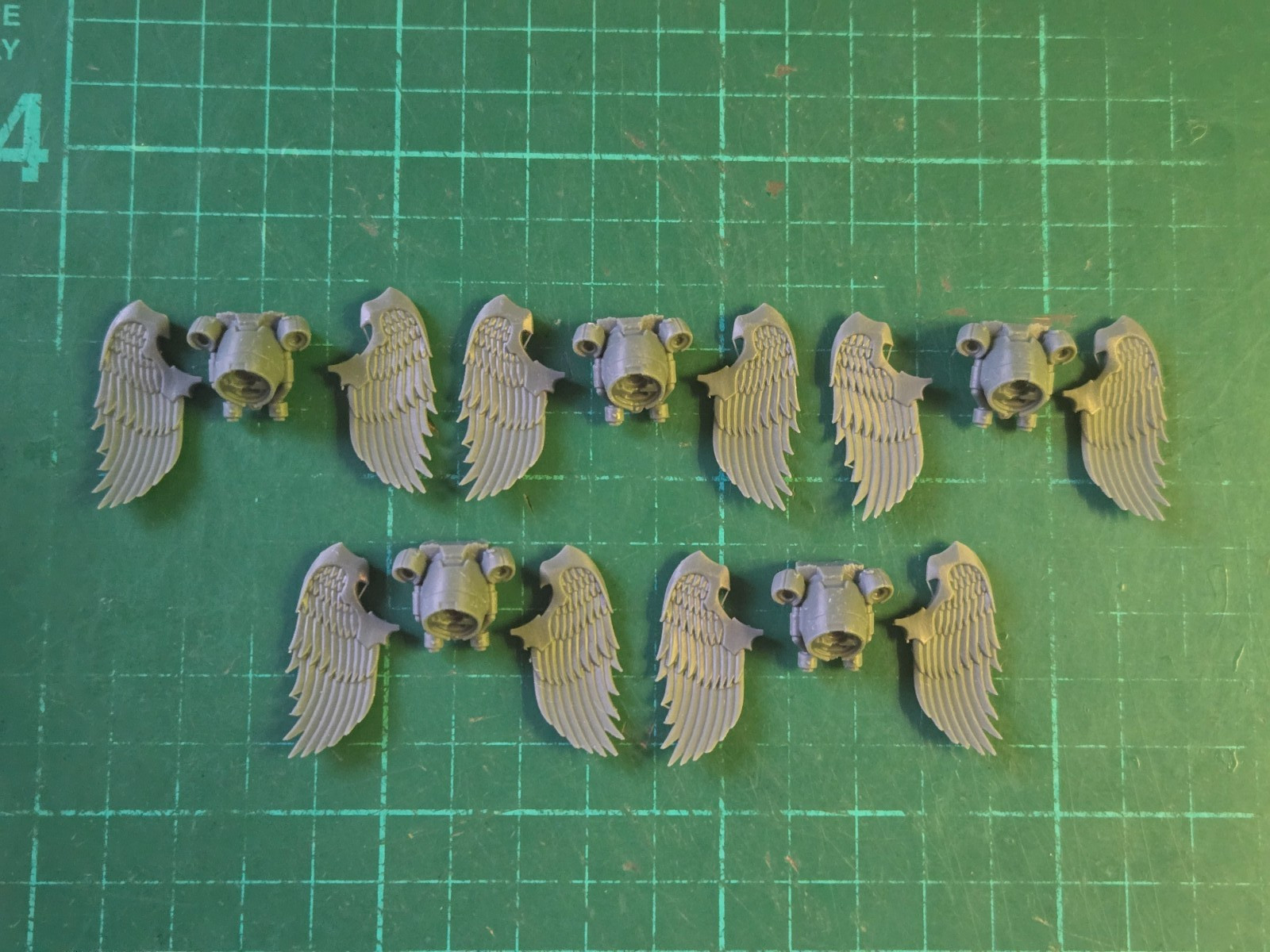 Five Jump Packs with WIngs