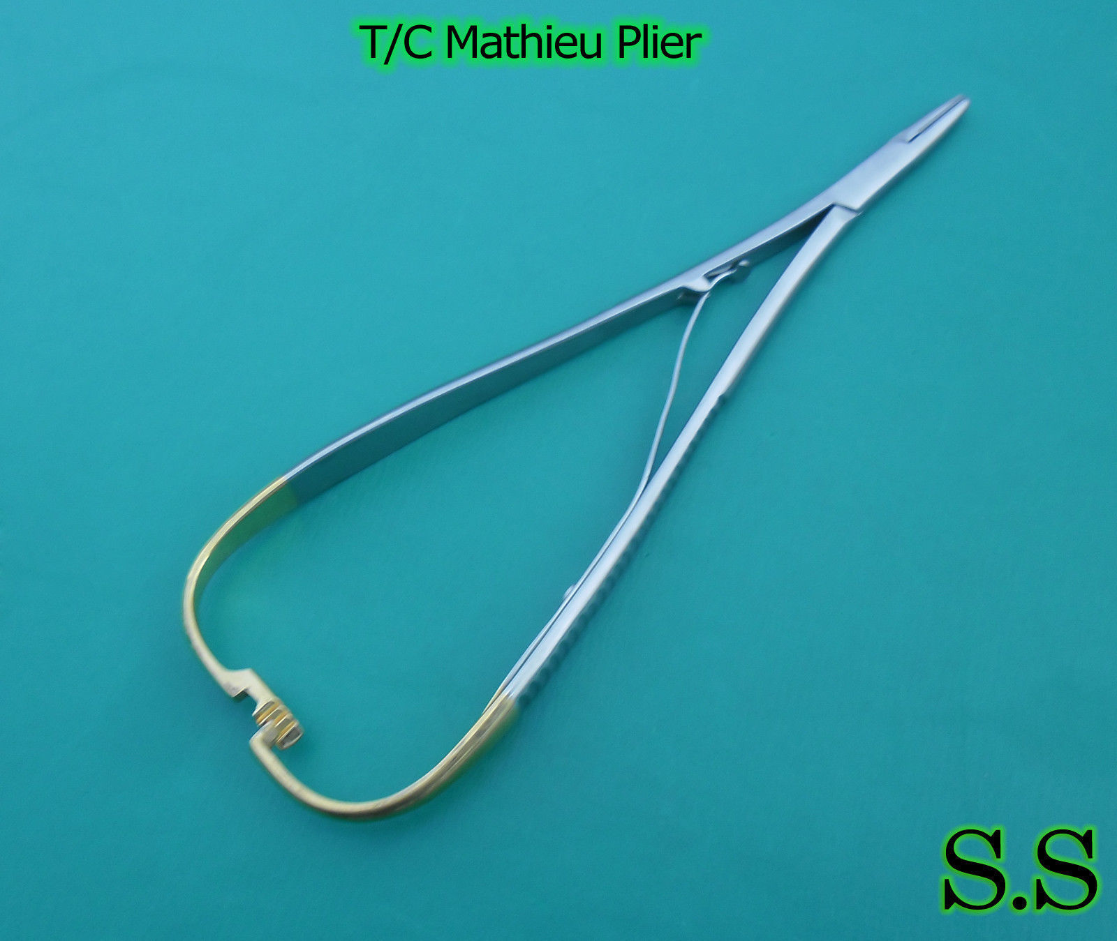 T/C Mathieu Needle Holder 9.5" Surgical Dental Instruments