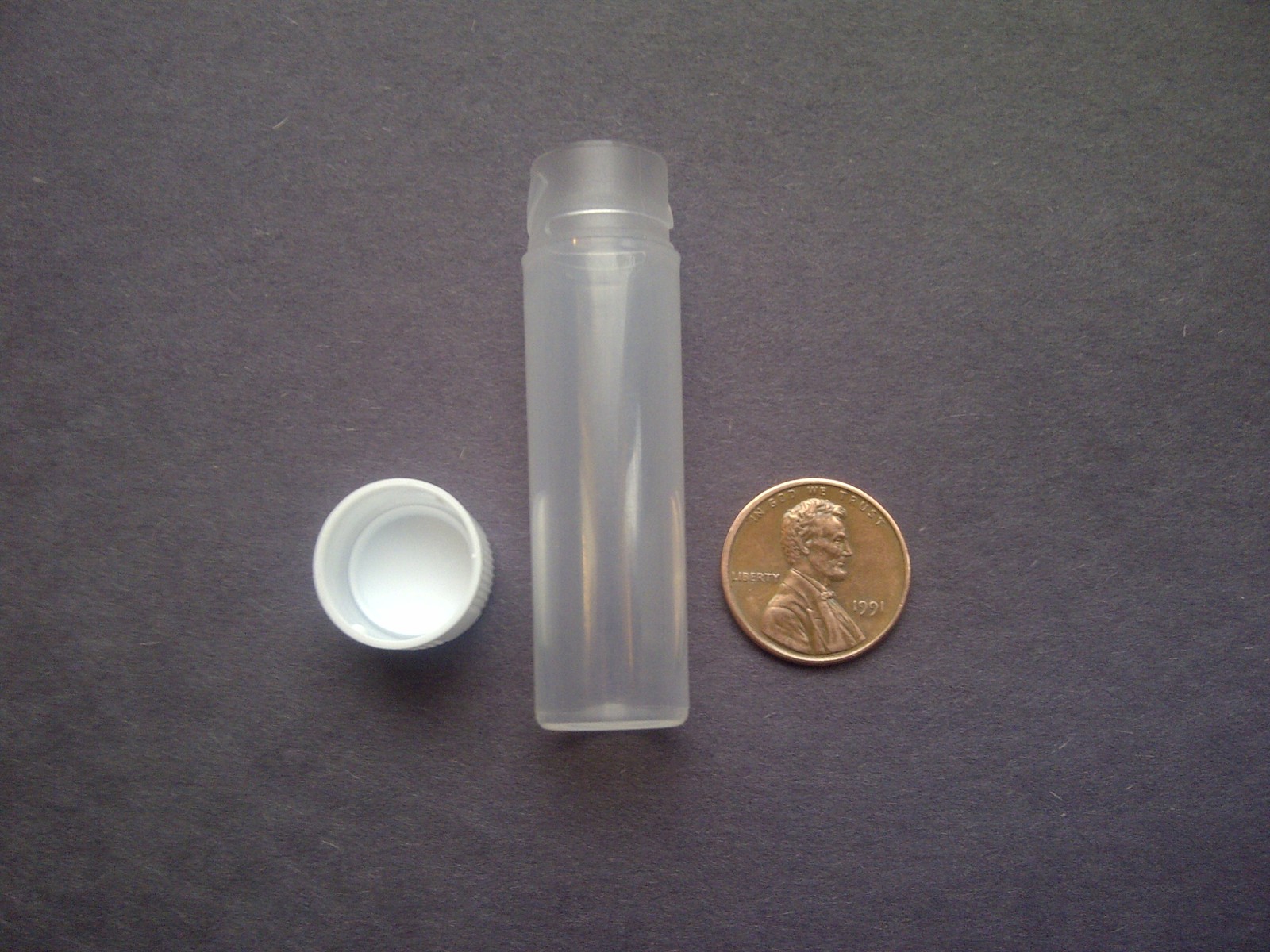 6.5mL Plastic Vial Tube Sample Storage Container Fragrance Bead Craft Qty 10-500