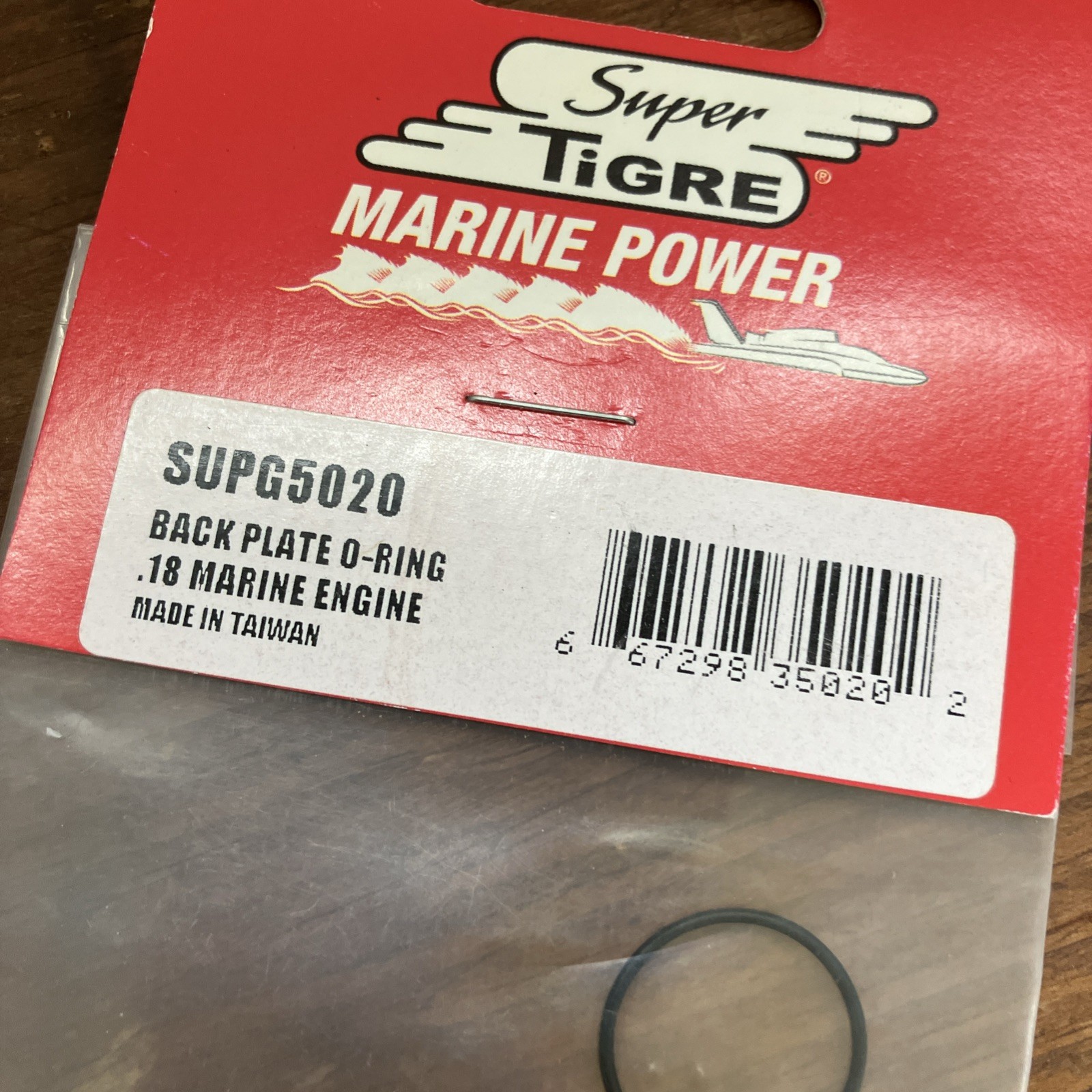 Super Tigre SUPG5020 Back Plate O Ring .18 Marine Engine