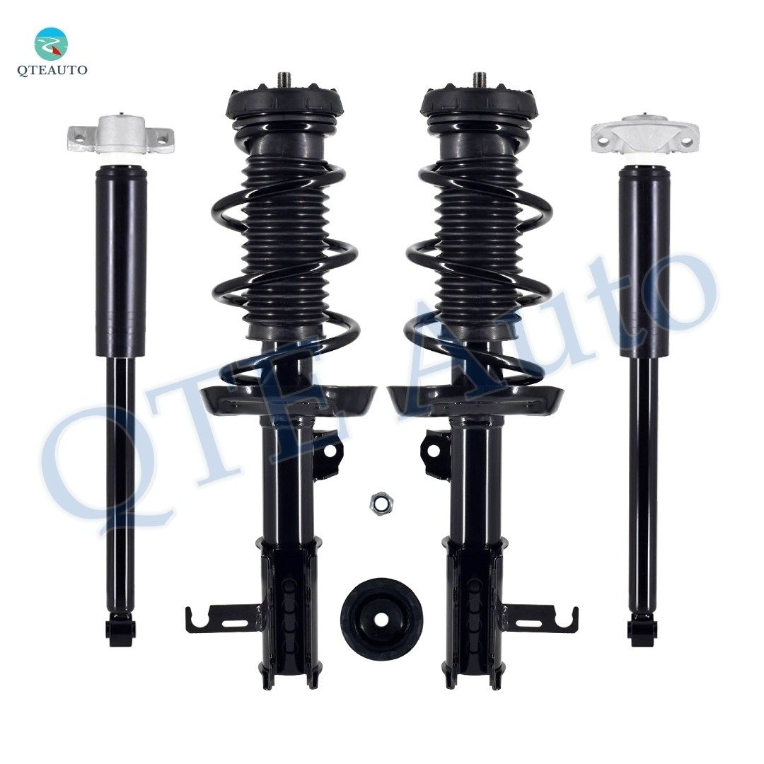 Set of 4 Front Quick Complete Strut-Rear Shock To 2016 Chevrolet Cruze Limited