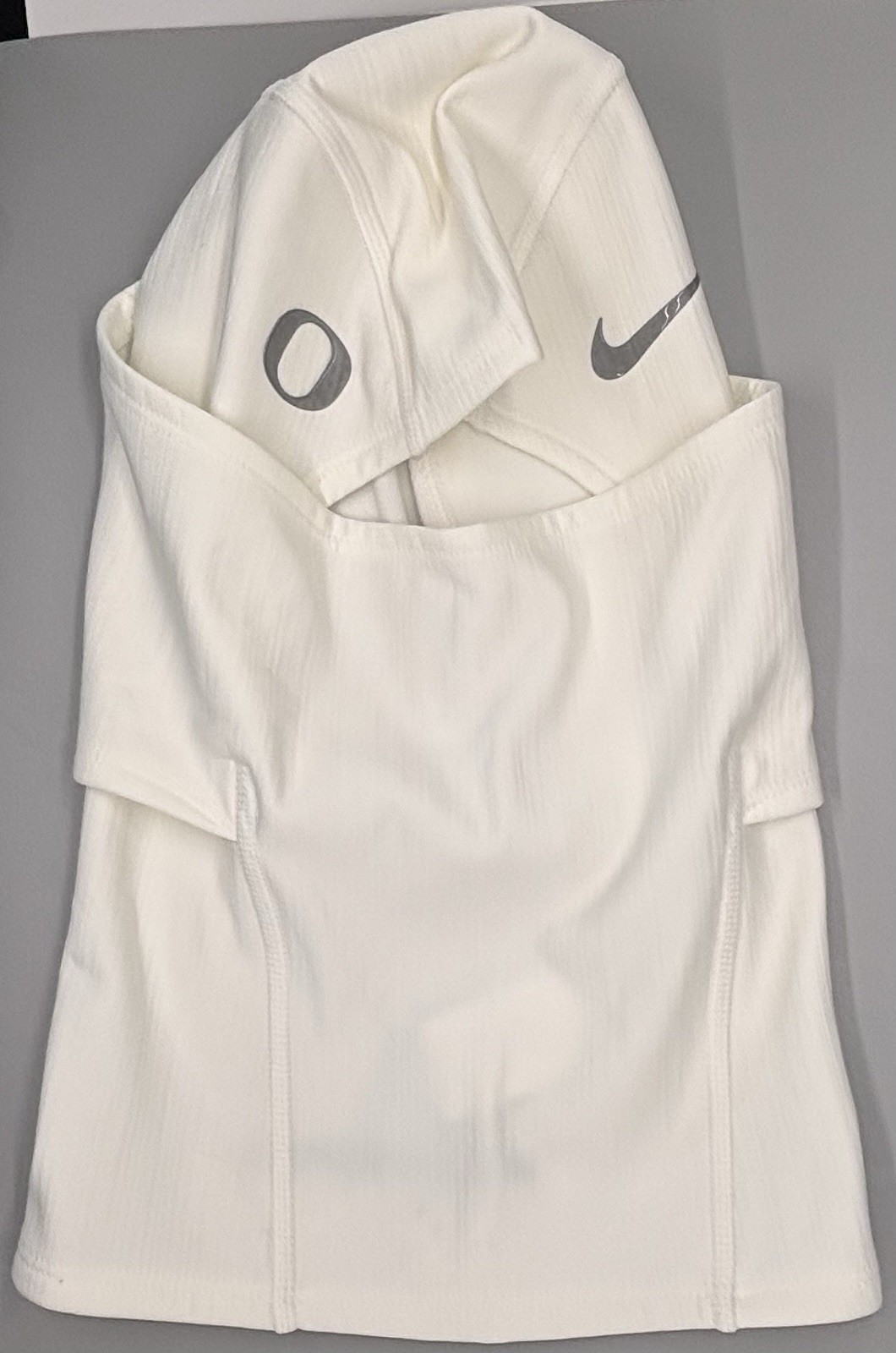 NEW Nike Hyperwarm White Oregon Ducks PE TEAM ISSUED Balaclava Shiesty Ski Mask