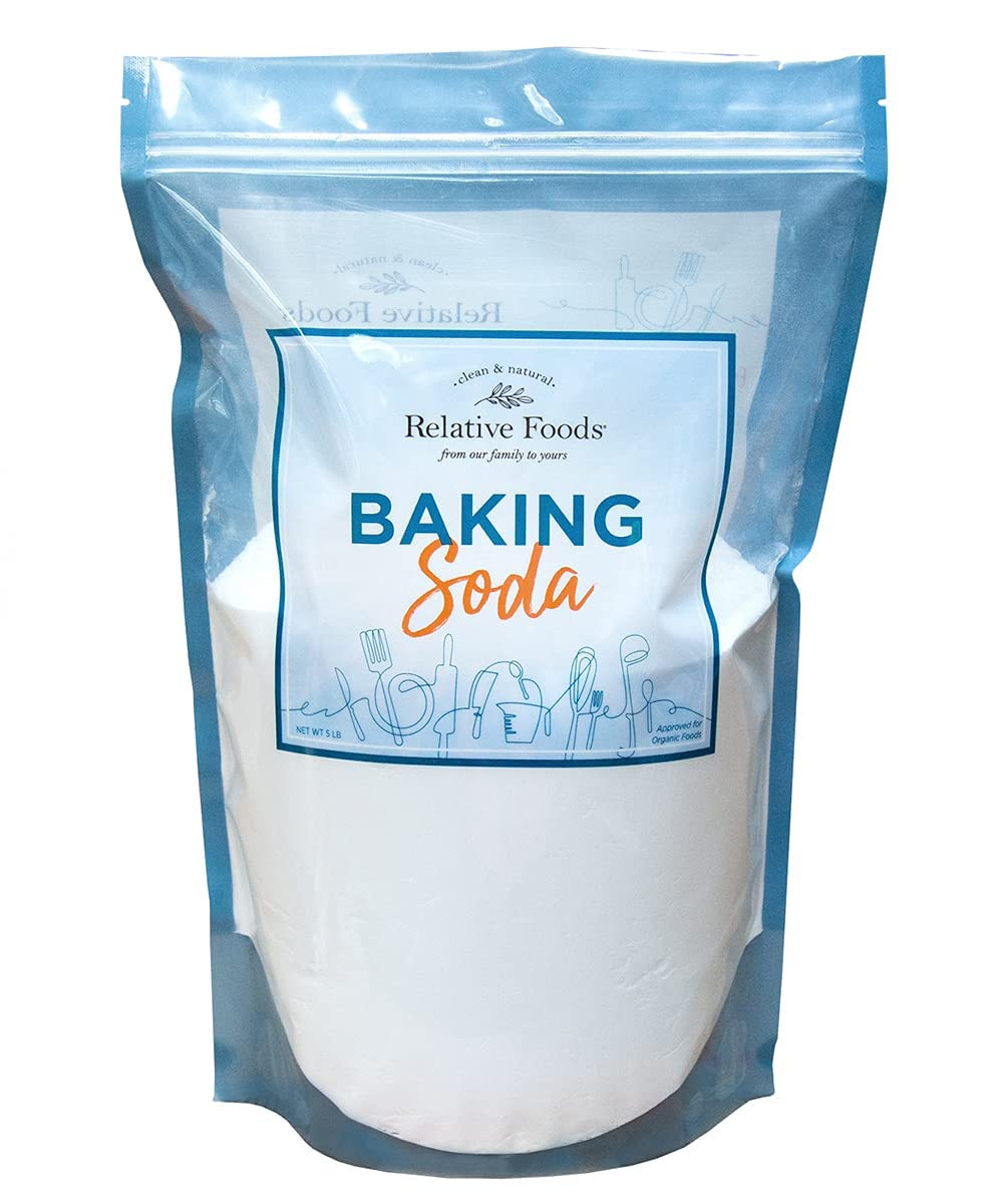 Baking Soda for Cooking, Cleaning, & More - Gluten Free Sodium Bicarbonate Bakin