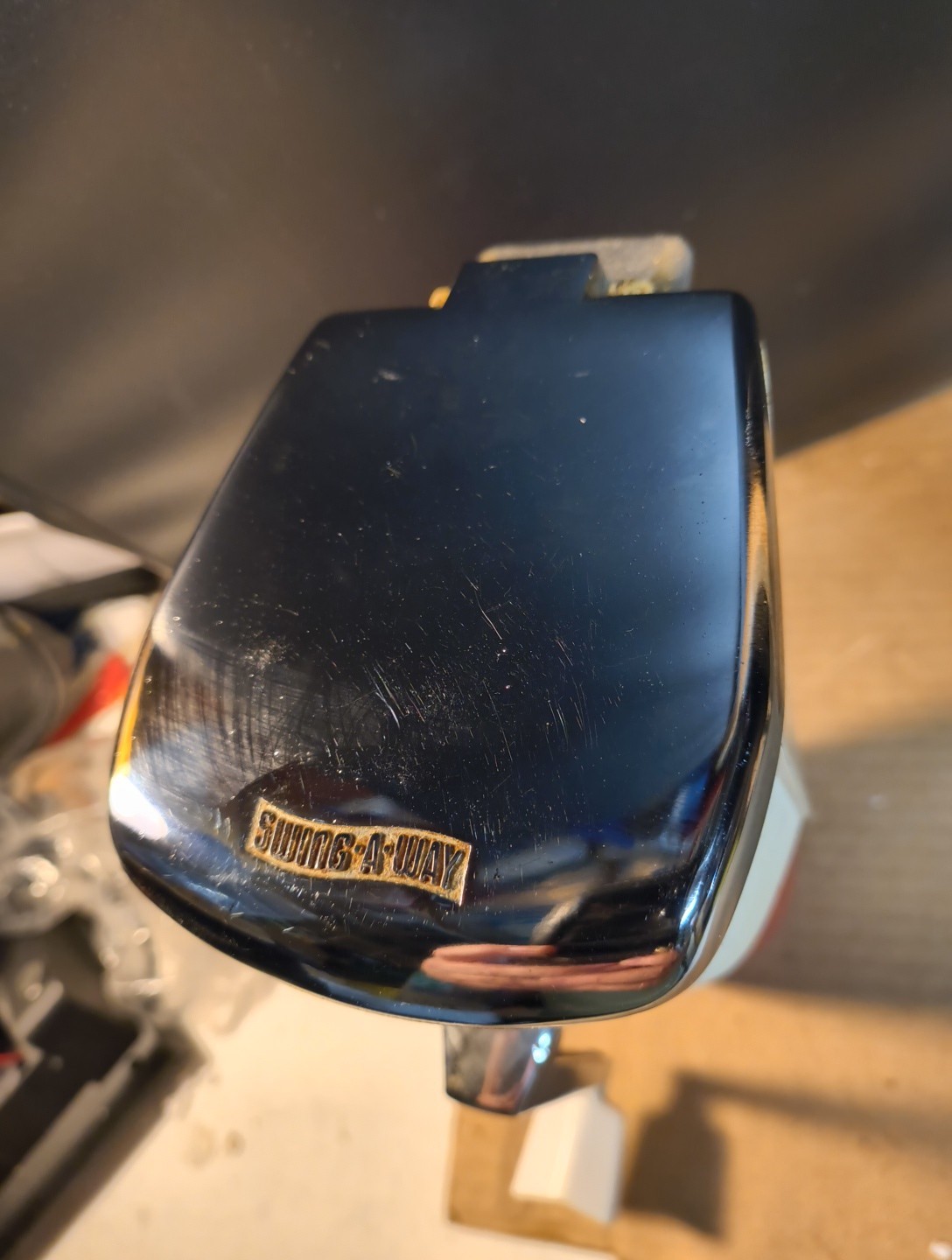 Vintage Swing-A-Way Brand. Crank Ice Crusher