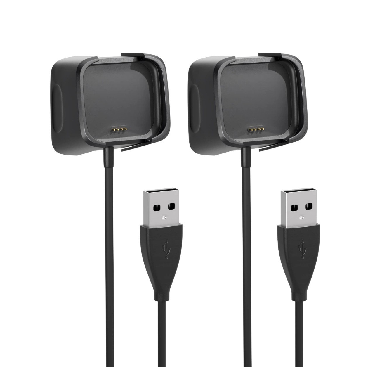 Fitbit Versa & Versa Lite & Versa SE USB Charging Dock Station Cable Charger kit