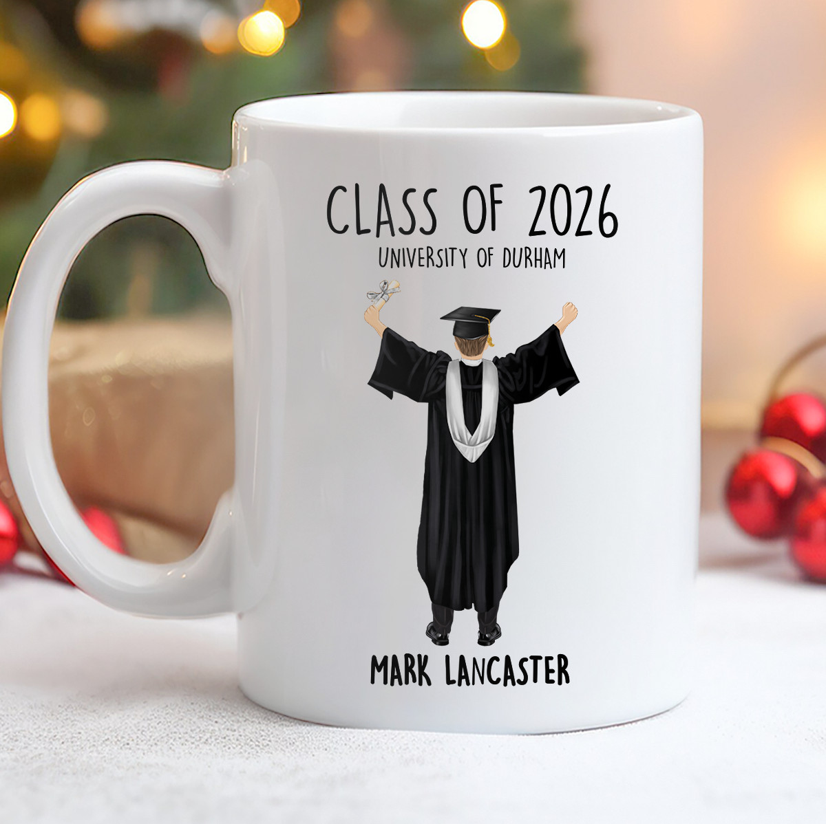 This Babass Has A Masters Degree - Personalized Mug 11oz 15oz