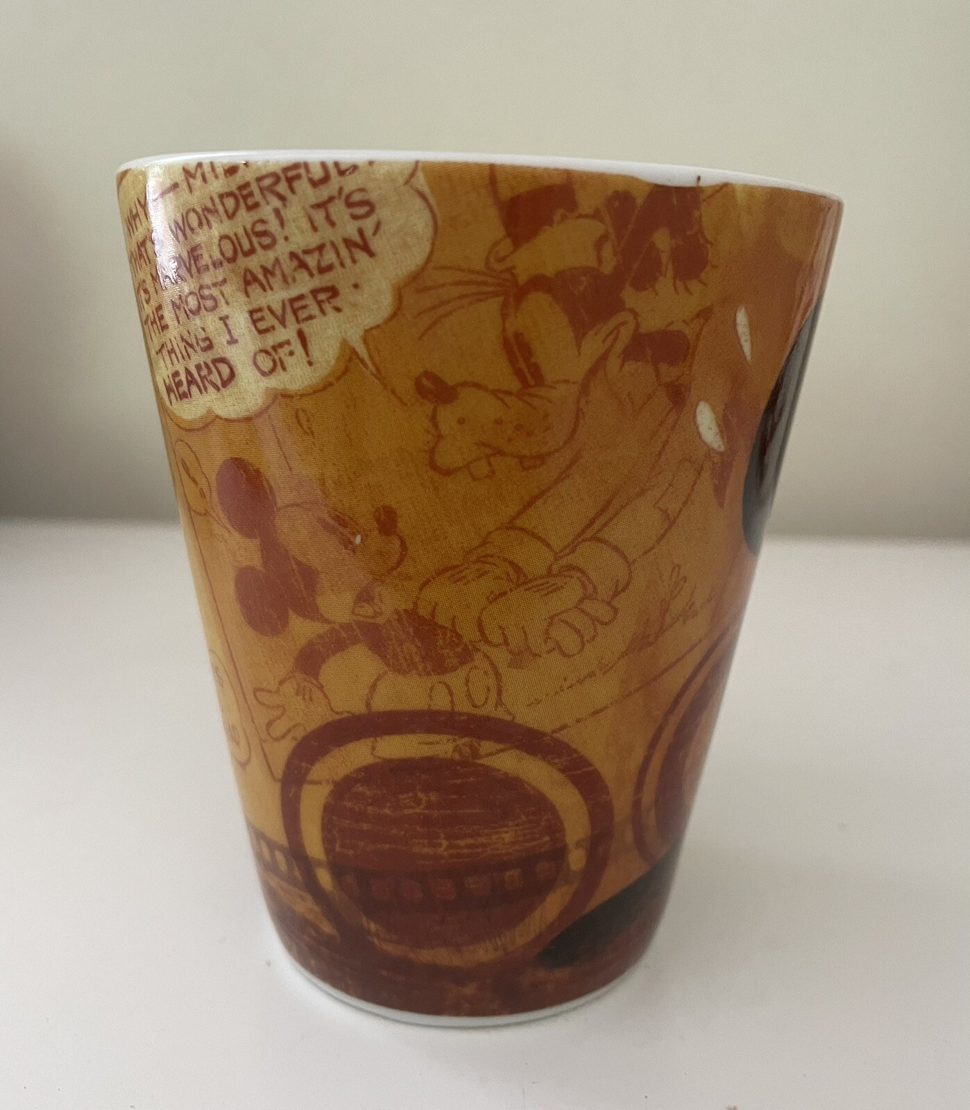 Disney Mickey Mouse Comic Strip Coffee Cup Mug