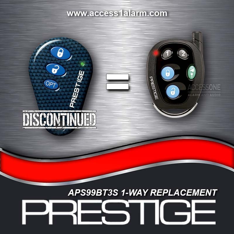 Prestige APS99BT3S ELVATCD 1-Way Remote Control Replacement NEW Prestige 07SP