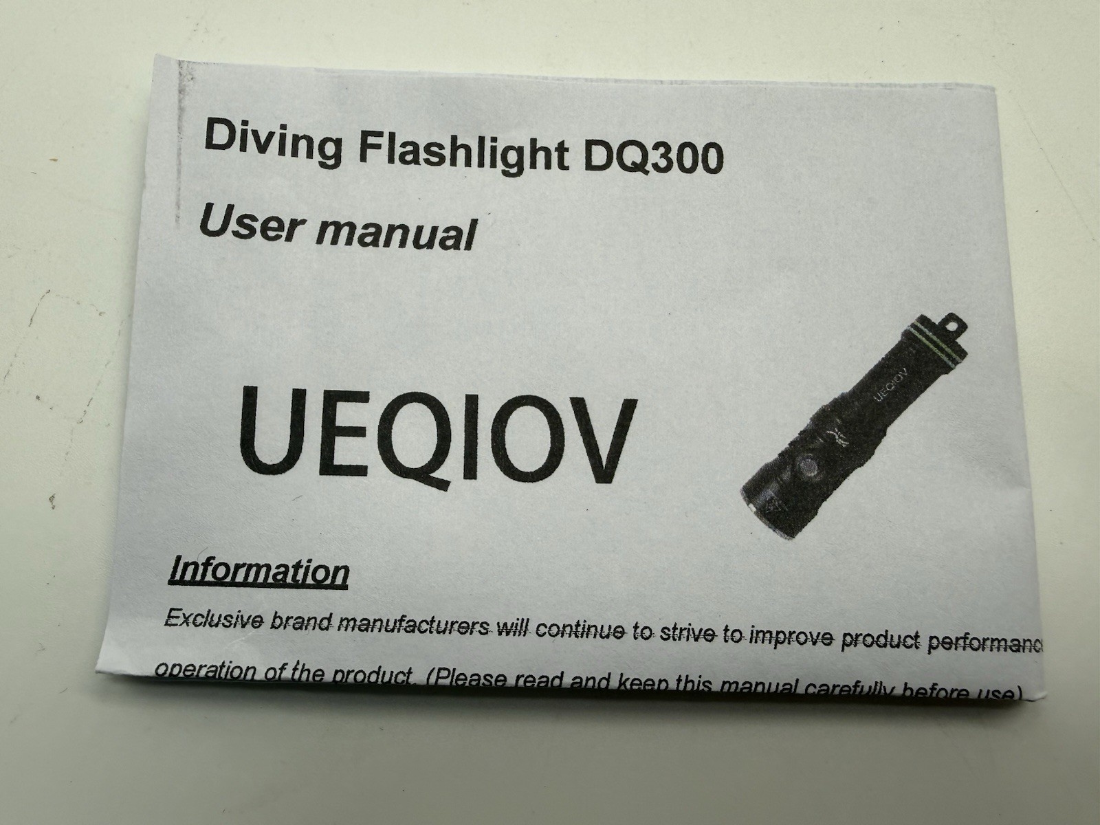 High Performance Dive Light 5000 Lumen Waterproof Torch Night Diving Flashlight