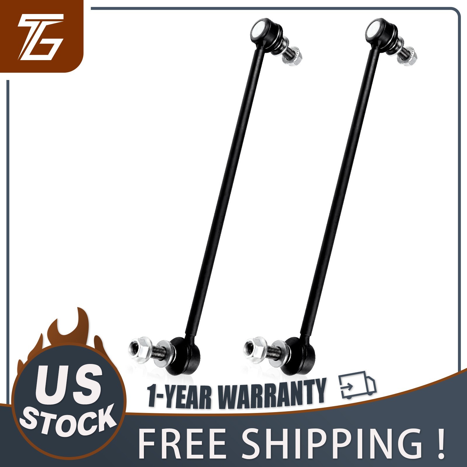 2pcs Front Sway Bar Link for 2006 2007 2008 2008 - 2018 RAV4 2010 - 2015 Prius