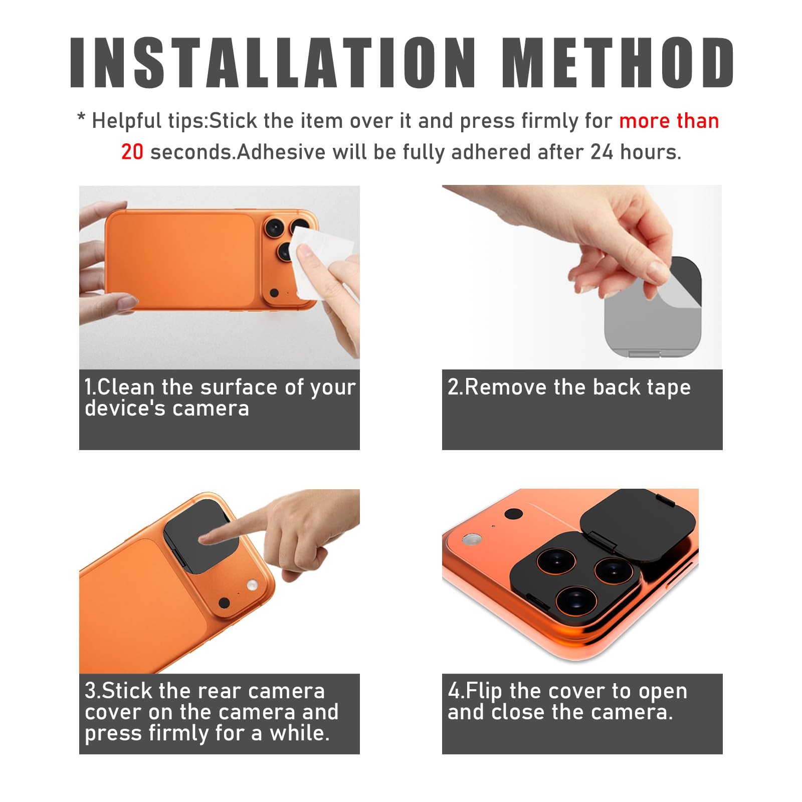 EYSOFT Camera Lens Cover Compatible for iPhone 17 Pro/ 17 Pro Max,Camera Lens...