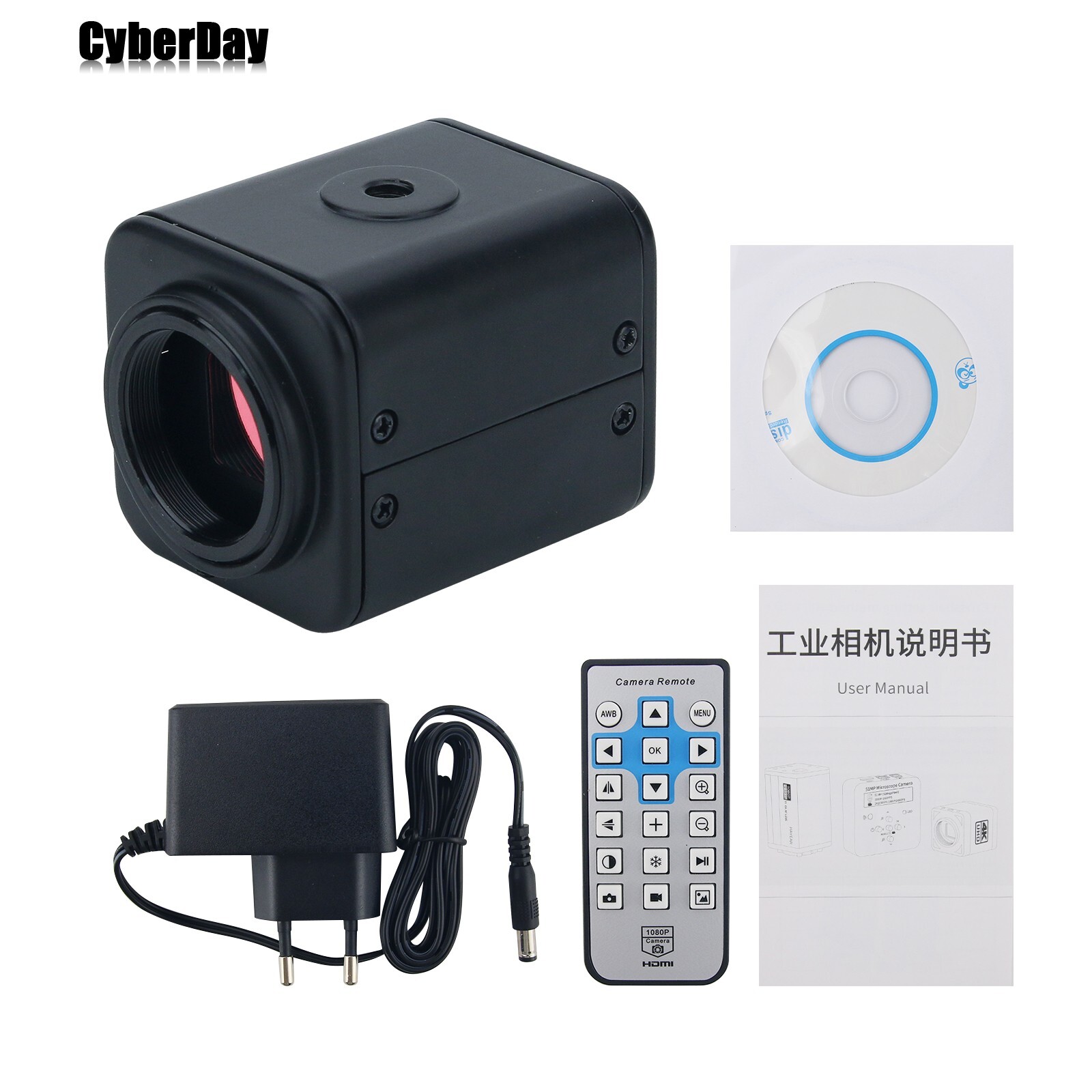HAYEAR 16-Million Pixel Microscope Camera Visual Detection Electronic Eyepiece