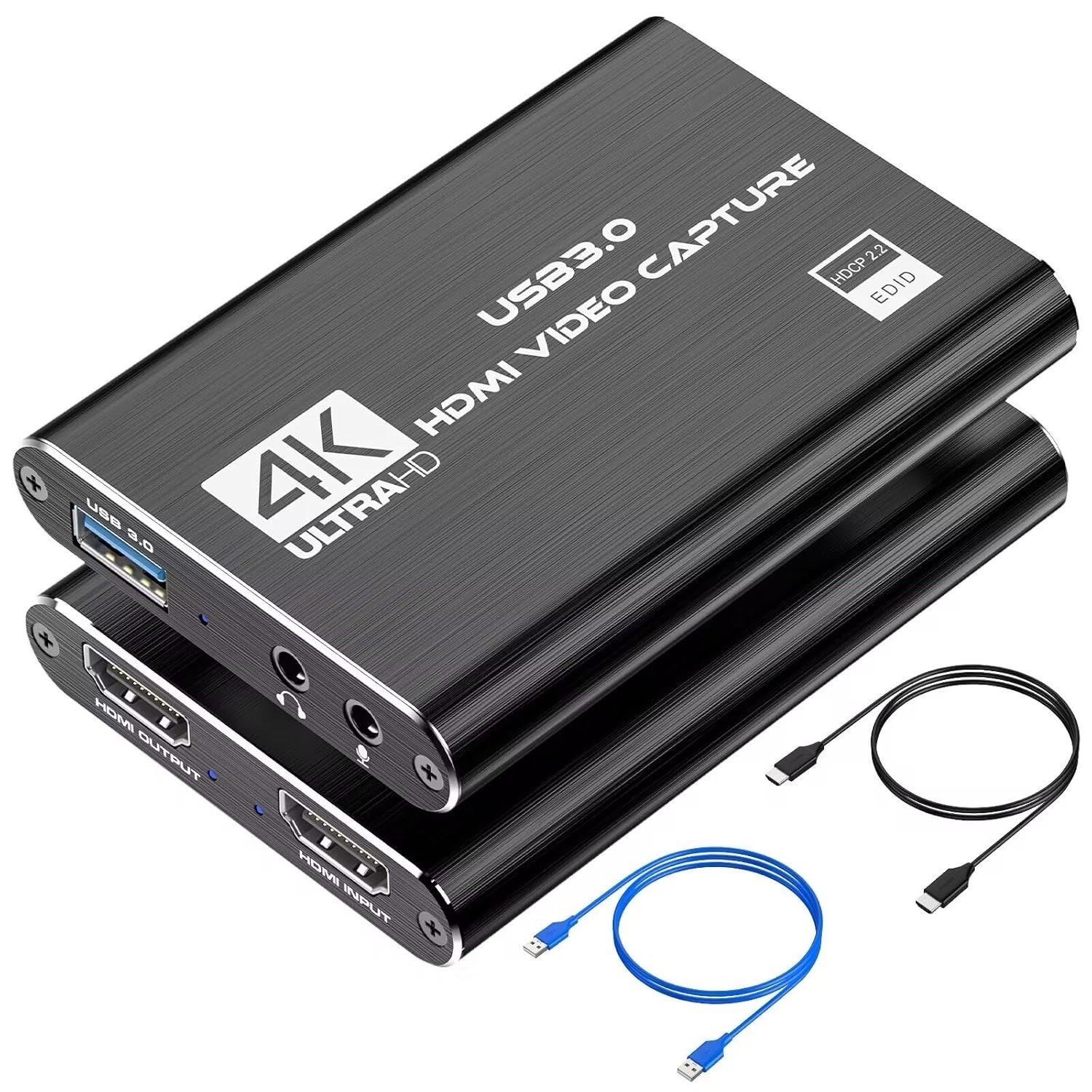 4K Video Capture Card 1080P 60fps HD Camera Recording HDMI to USB 3.0 Live Game