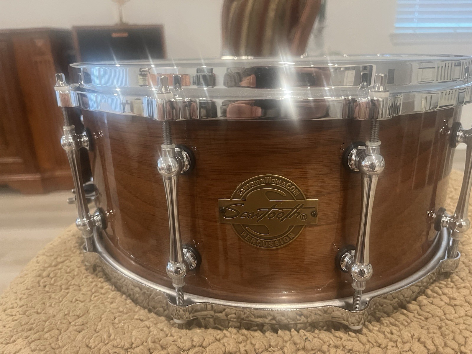Sawtooth Hickory Snare Drum 61/2”