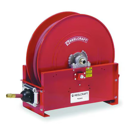 Reelcraft Ff9500 Olpbw Spring Return Hose Reel, 1 1/4 In Hose Diameter, 50 Ft