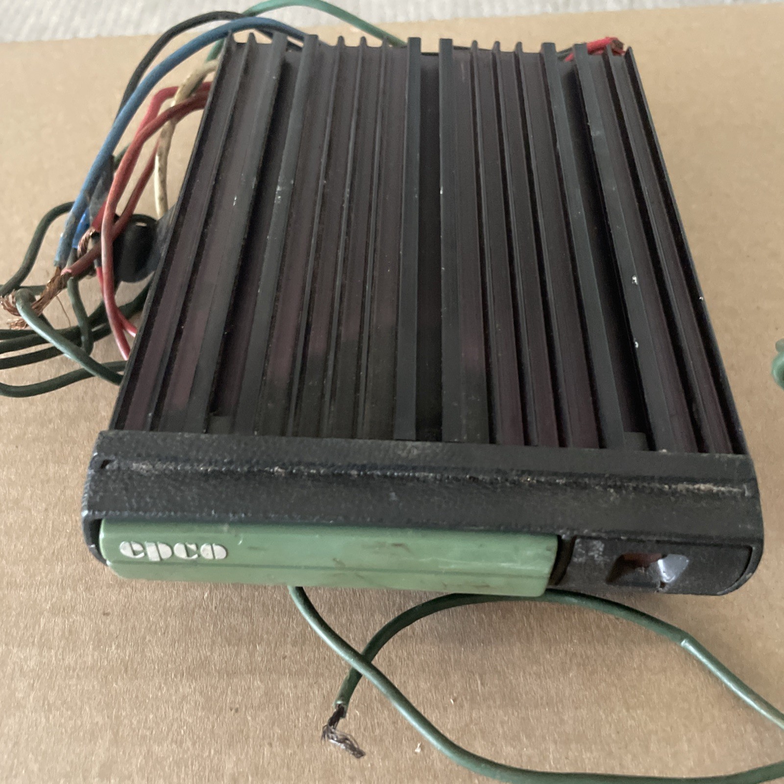Vintage EPCO SWC Trailer Brake Controller Motorola 2N3055 Transistor Unit -