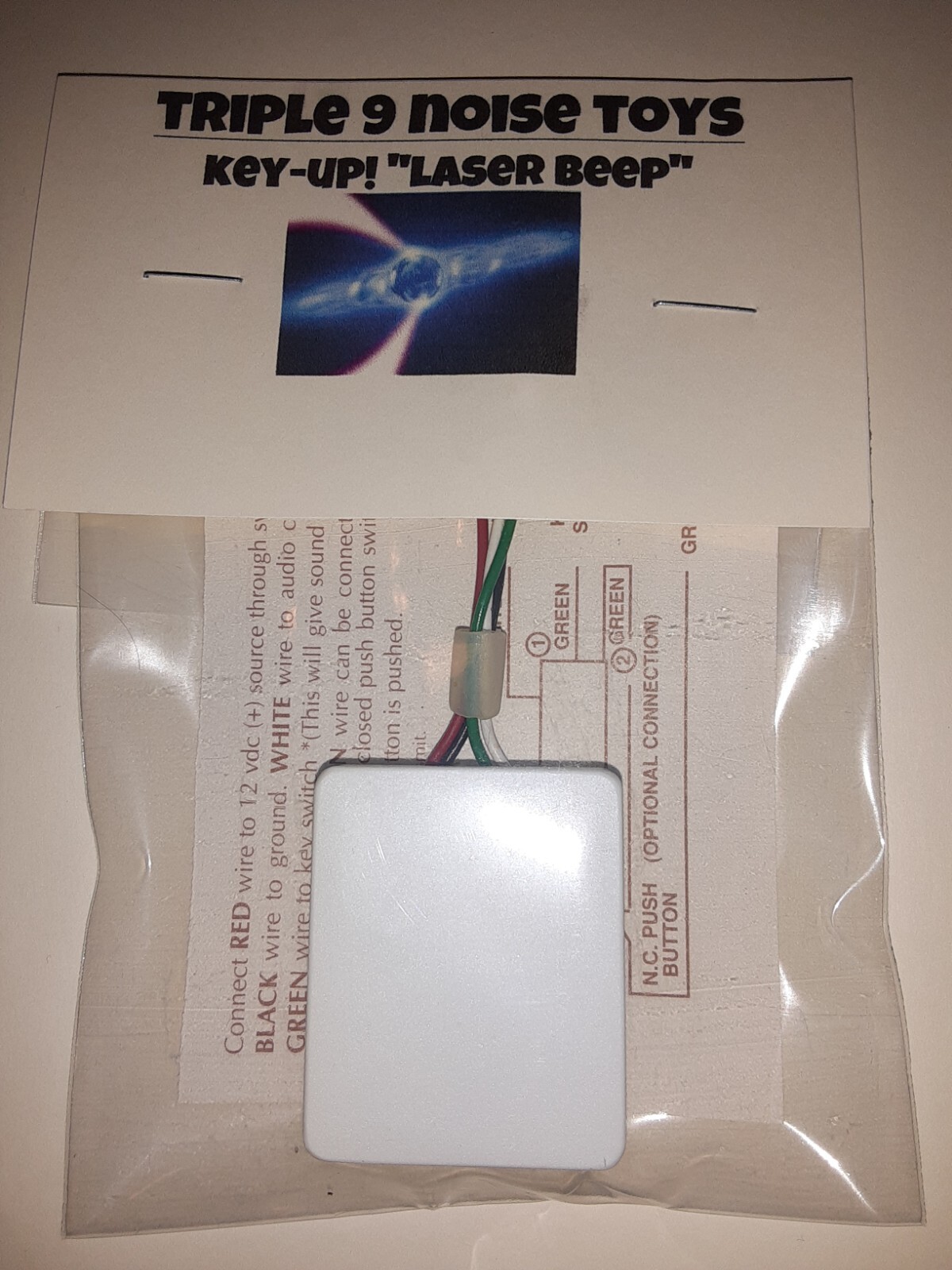 CB KEY-UP! (LISTEN) LASER BEEP IDENTIFIER KEYUP NOISE TOY