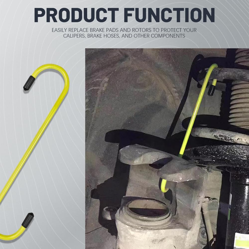 2PCS Brake Caliper Hangers, Tool, 2PCS, Yellow