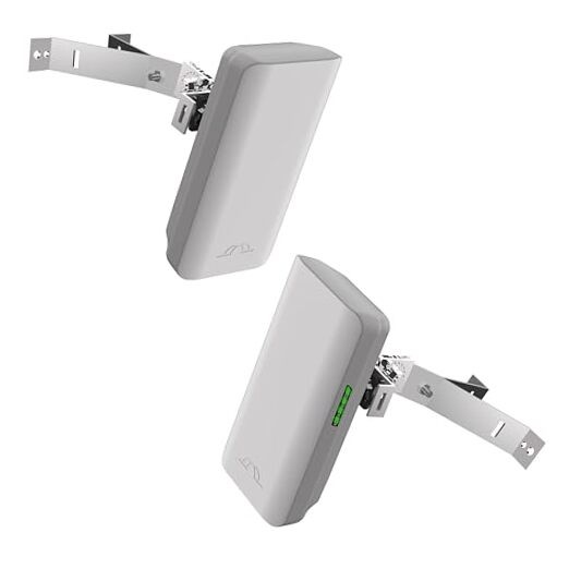 Wireless Bridge with 2 Bracket Mounts, 3KM 5.8G Outdoor Point to Point CPE for