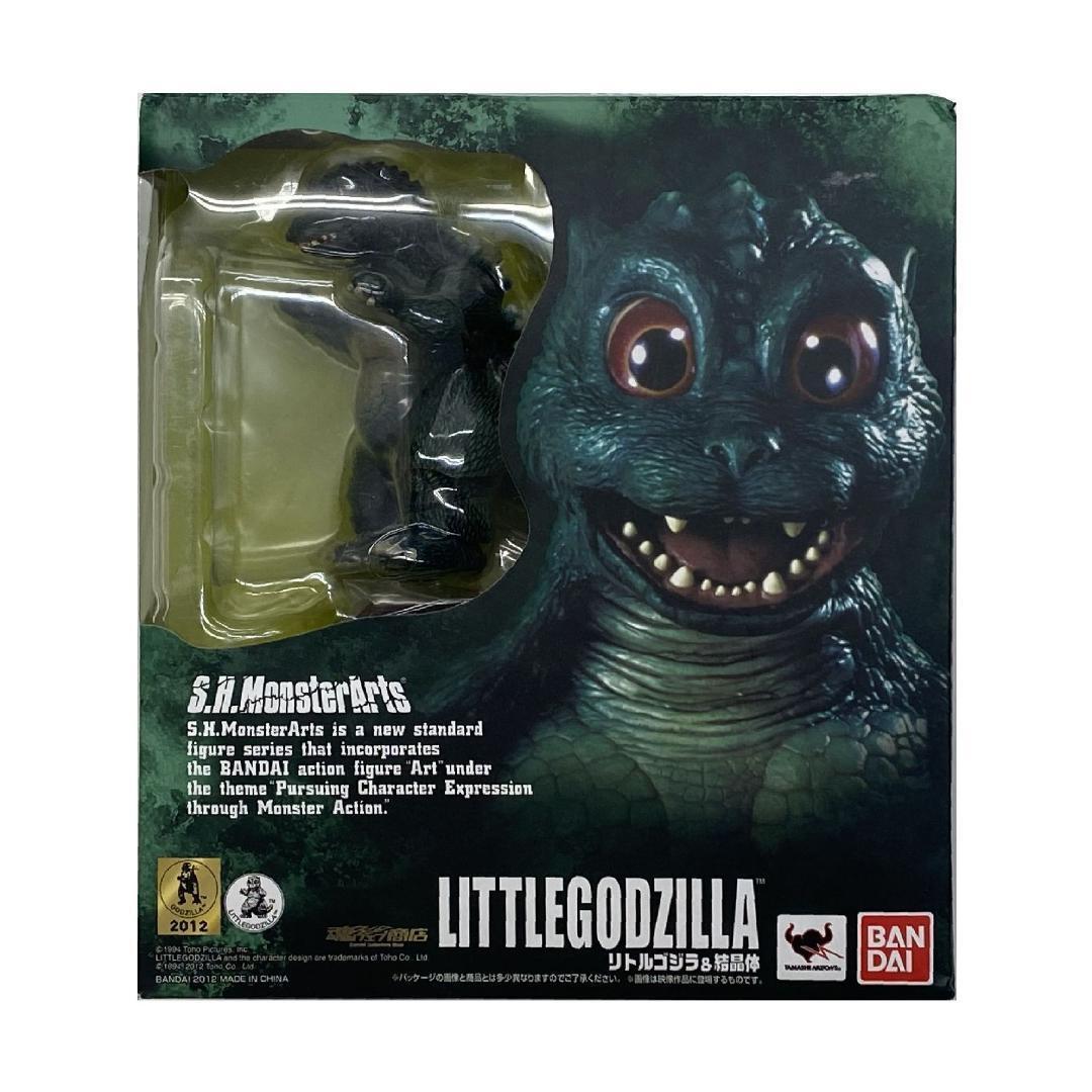 S.H.MonsterArts Little Godzilla and Crystal Action Figure Bandai Japan