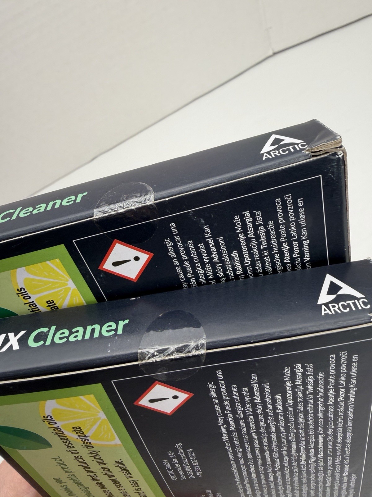 Artic MX Cleaner Wipes remove Thermal Compounds CPU GPU Limonene Based Qty.2-80