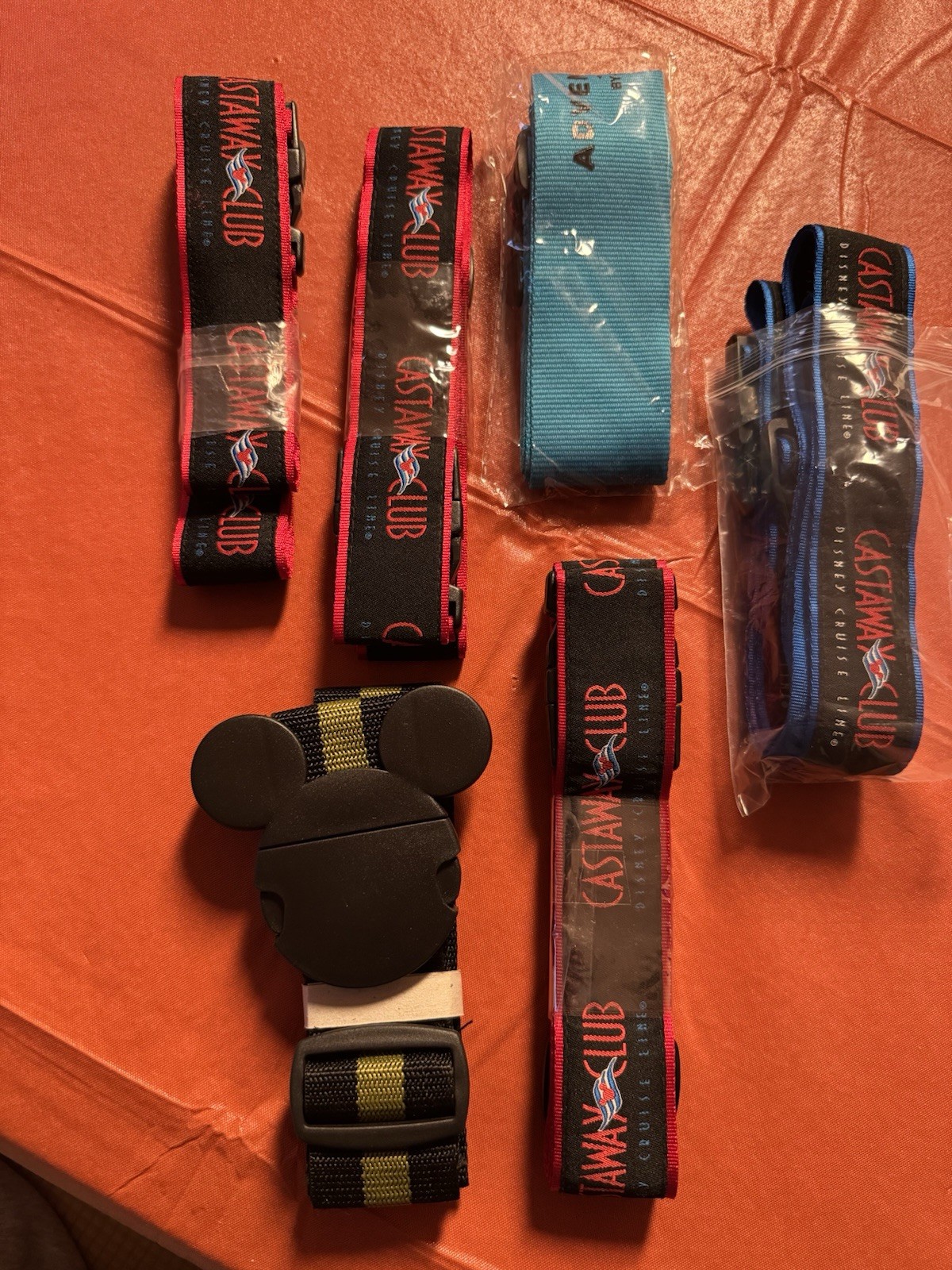 Disney LUGGAGE STRAP Set * New * DCL Castaway Club Adventures by Disney