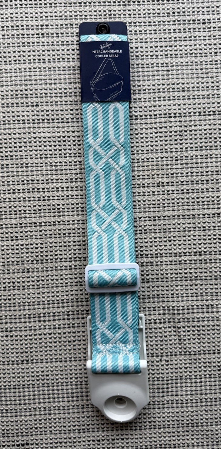NEW Simply Southern Geo Blue Vintage Interchangeable Cooler Strap Adjustable