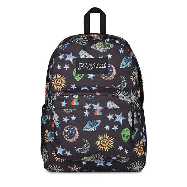 Authentic JanSport Superbreak Plus School Backpack Bag - Galaxy Glam