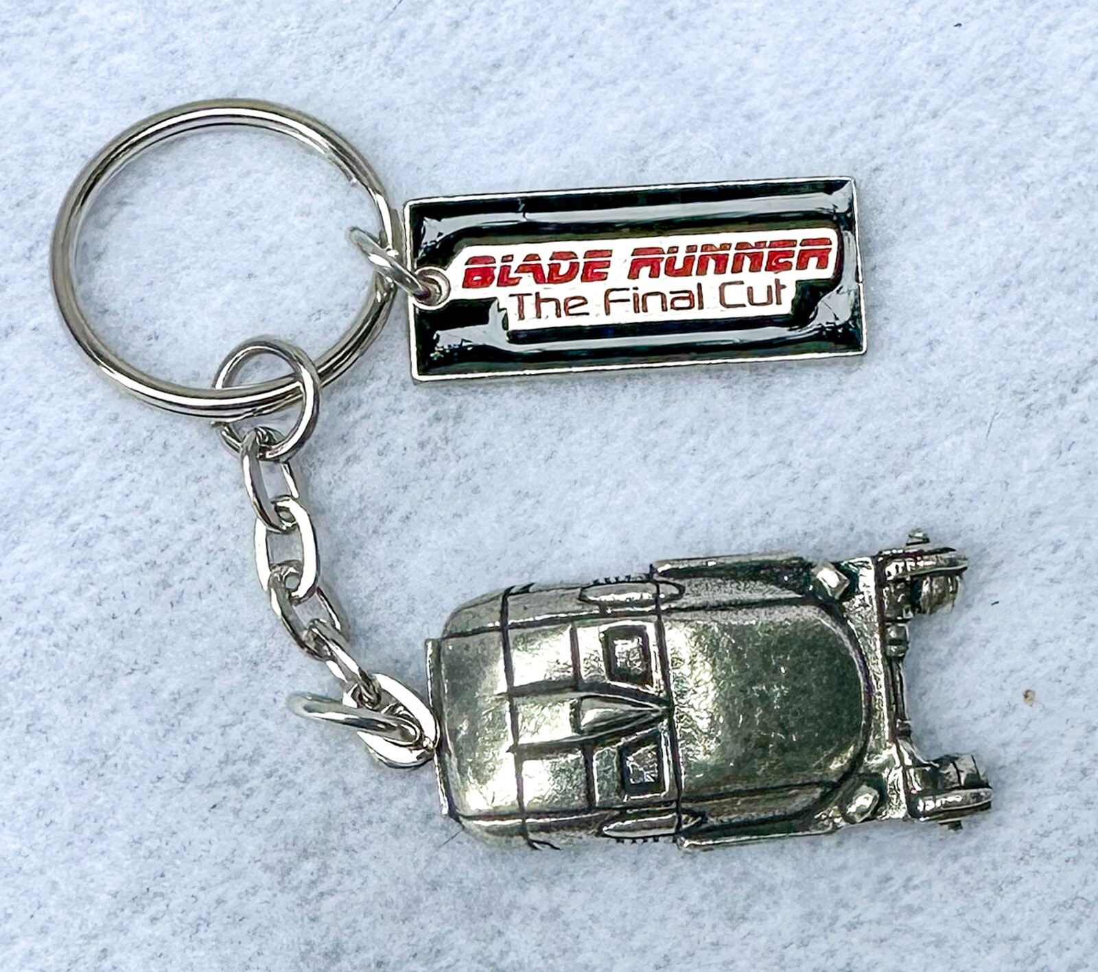 BLADE RUNNER: THE FINAL CUT Metal Key Chain 2007 (Exclusive Promo Spinner) RARE
