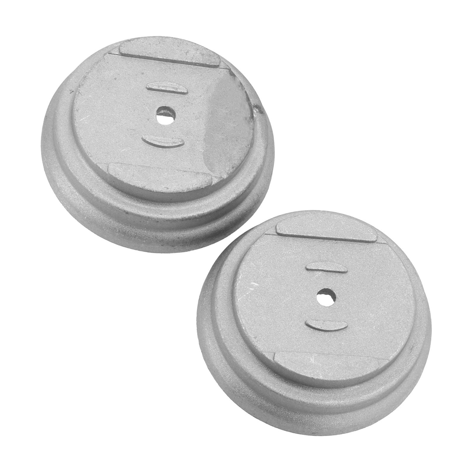 2PC Stainless Steel Grass Cover Base Electric Lawn Mower Accessories
