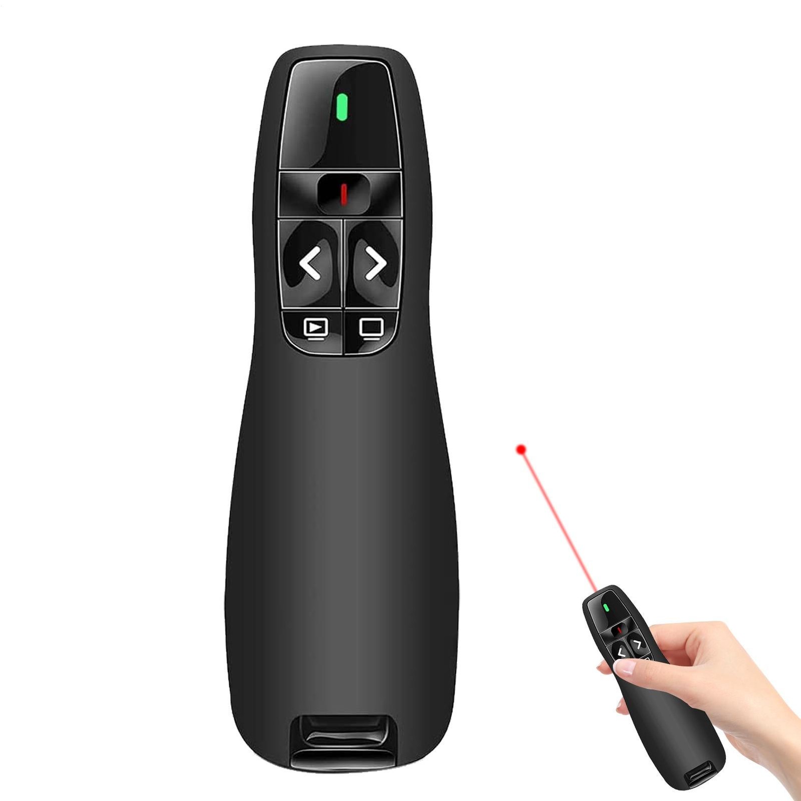 Power point Presentation Remote Control Wireless USB PPT Presenter Laser Pointer