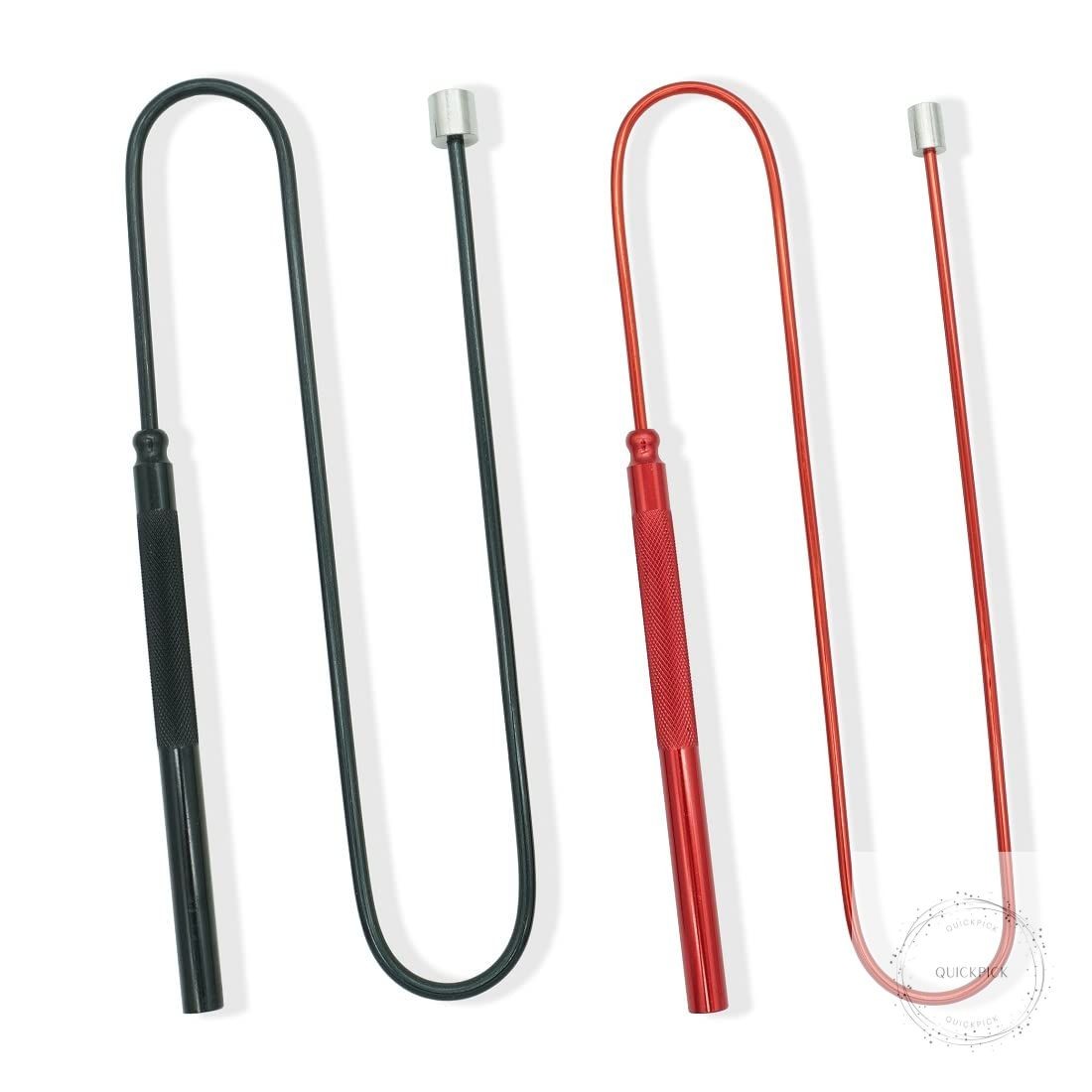 Flexible Magnetic Pickup Tool Set, 2LB & 5LB, 26" Bendable Extension Magnetic